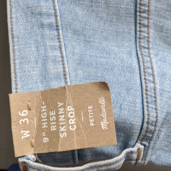 NWT Madewell skinny jeans - Picture 5 of 6